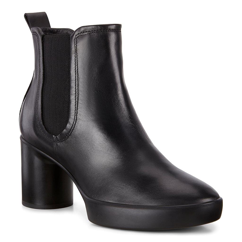 Ecco Shape Sculpted Motion 55 Womens Ankle Boots In Black Outlet - India PNY-026895